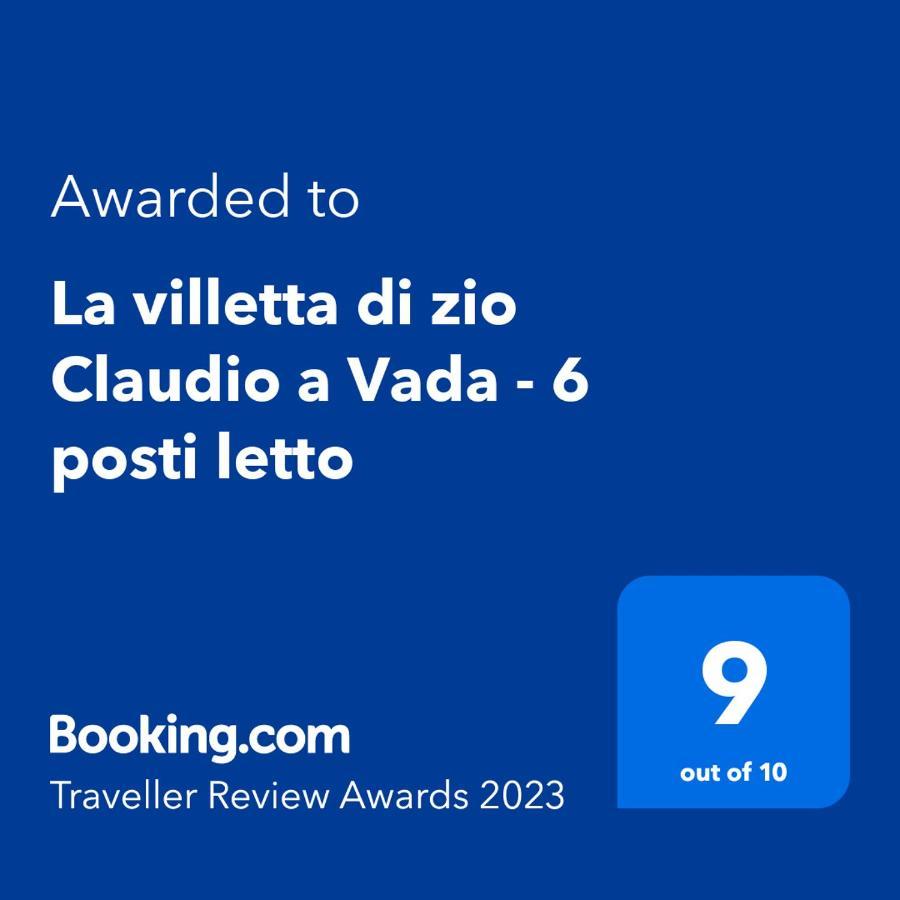 La Villetta Di Zio Claudio A Vada - 6 Posti Letto Eksteriør bilde